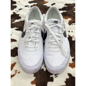 Nike Court Shot Men's Sneakers White/Black, Size 11